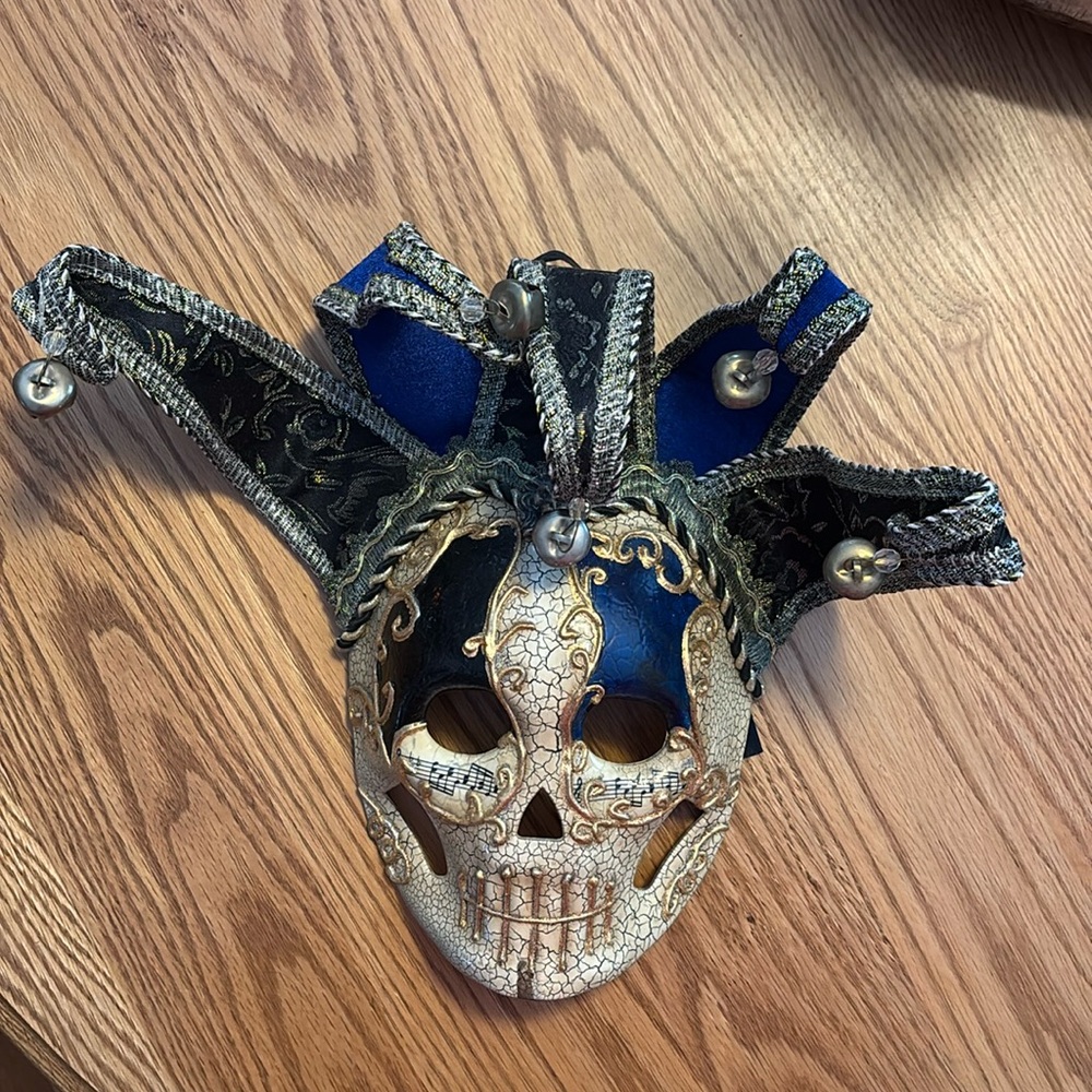 Authentic Mardi Gras mask